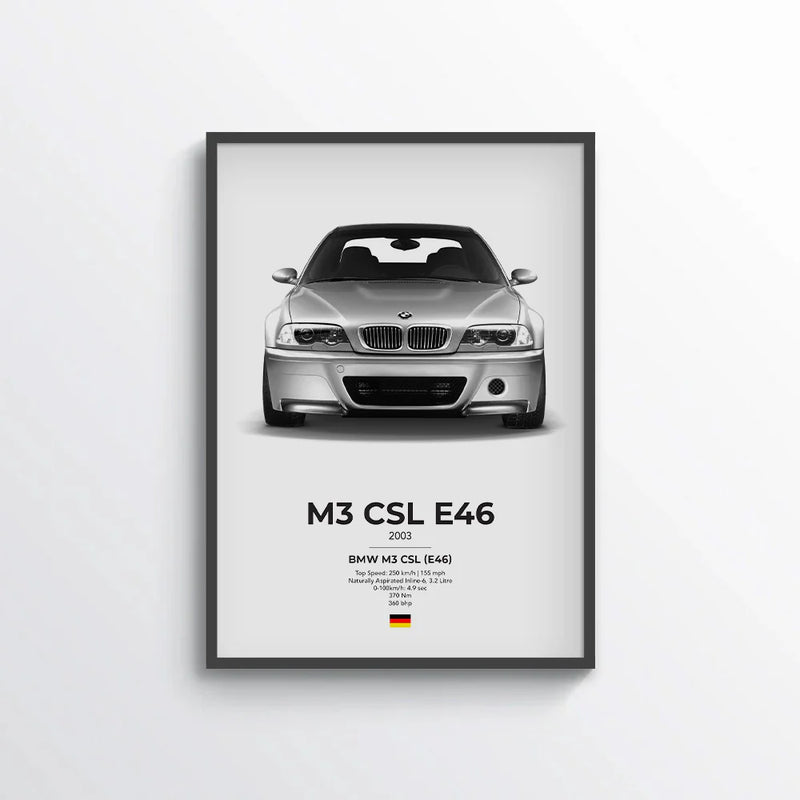BMW E46 M3 CSL