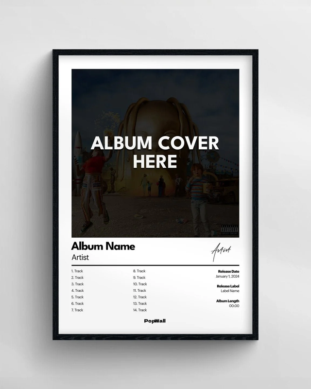 Plakat z Twoim Albumem